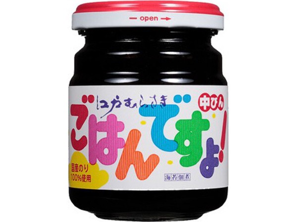 桃屋 江戸むらさき ごはんですよ 中瓶 145g x12 【瓶詰め】