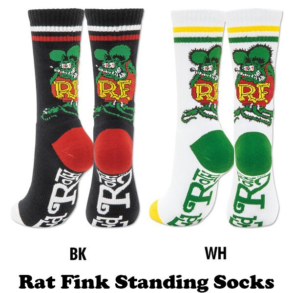 Rat Fink ラットフィンク スタンディング ソックス