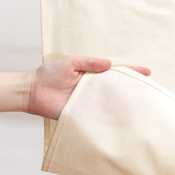 綿100%のれん 175x50cm「天竺」【日本製】チチ付 コスモ 目隠し 店舗 施設 向け