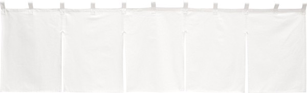 綿100%のれん 175x50cm「天竺」【日本製】チチ付 コスモ 目隠し 店舗 施設 向け