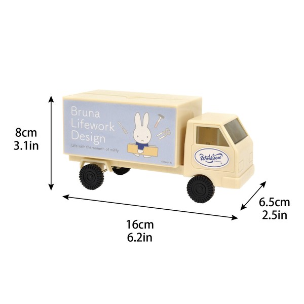 miffy トラック型ツールボックス