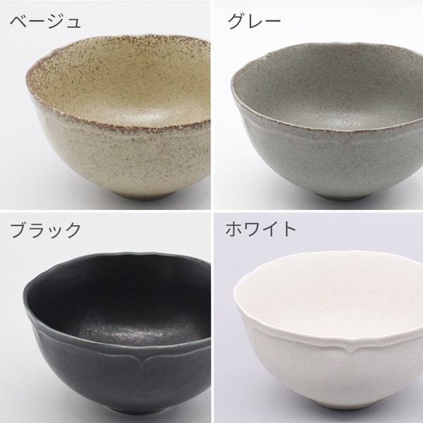 リンカ12.6cmボウル【茶碗 軽量 軽い 日本製 美濃焼】