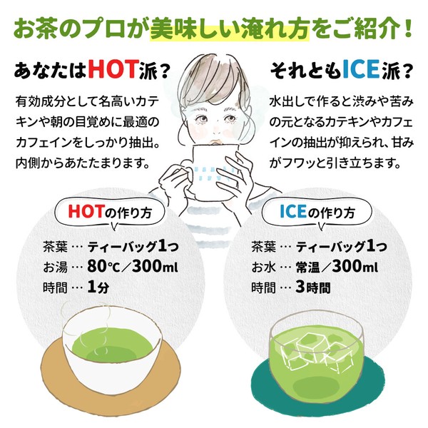 抹茶入り 深蒸し濃い茶 ティーバッグ ふわあま ブレンド 100個入 和紅茶 お茶 静岡 牧之原