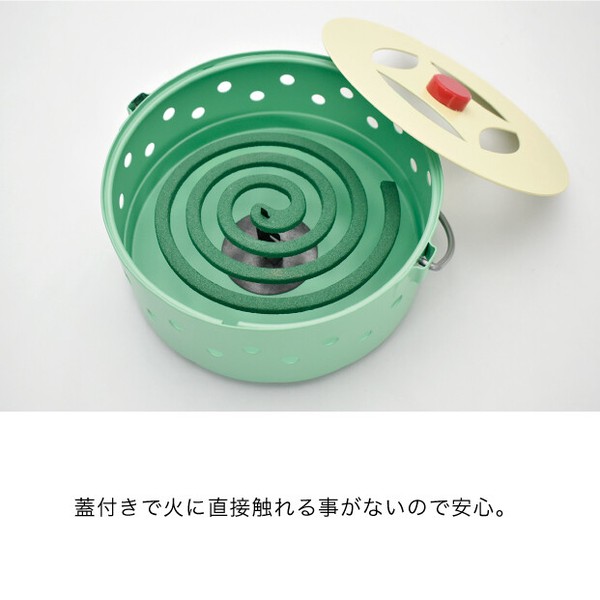 【夏雑貨】蚊遣り箱 クリームソーダ【シーズナル】【アウトドア】