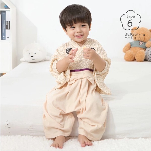 袴ロンパース はかまロンパース 和服  七五三 出産祝い 袴オール 春夏秋冬 60cm 70cm 80cm 90cm 95cm