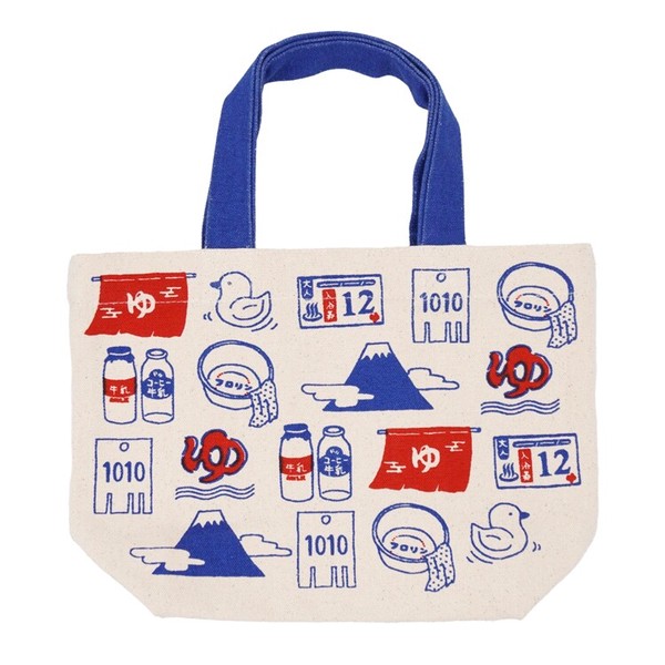 セントウ ミニトート 銭湯 キャンバストート