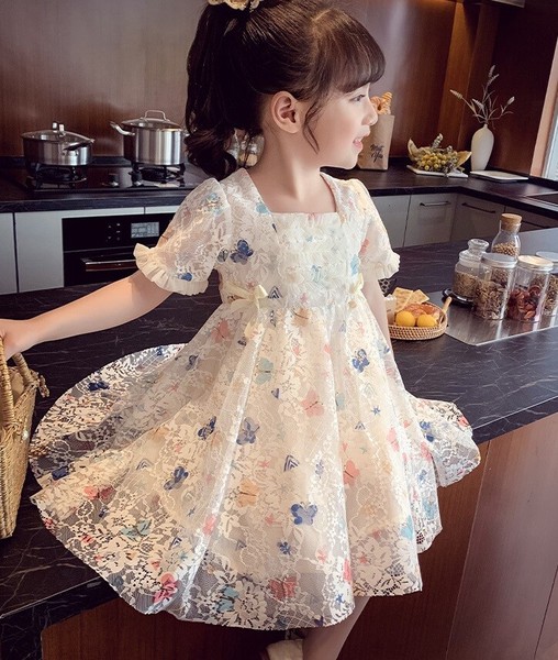 英国スタイル　女の子 ドレス ベビー　新生児　キッズ　子供服