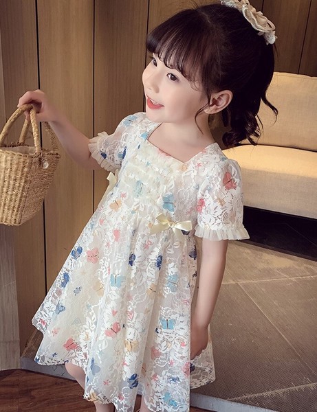 英国スタイル　女の子 ドレス ベビー　新生児　キッズ　子供服