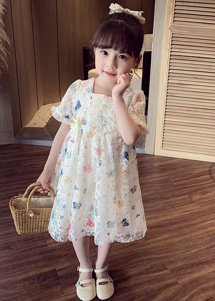 英国スタイル　女の子 ドレス ベビー　新生児　キッズ　子供服