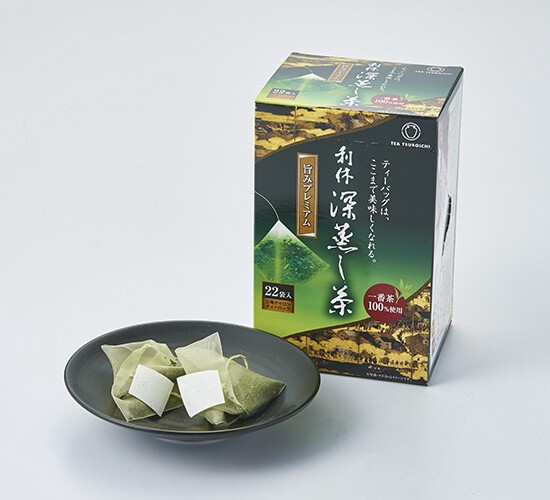 利休深蒸し茶ティーバッグ　1.8g×22p