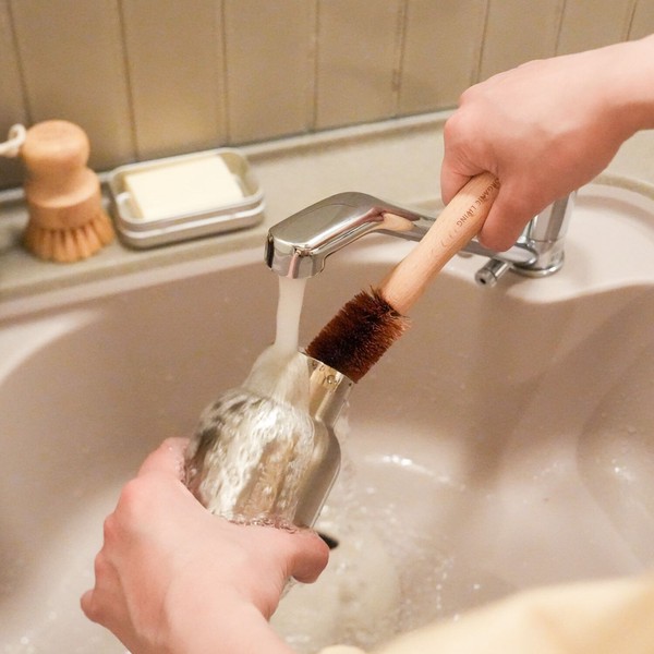 【2層式保冷温/直飲みタイプ】ステンレスボトル 350ml