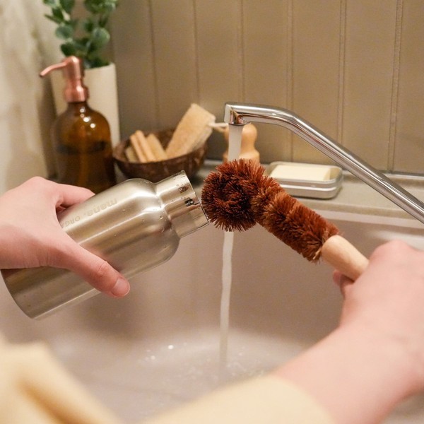 【2層式保冷温/直飲みタイプ】ステンレスボトル 350ml