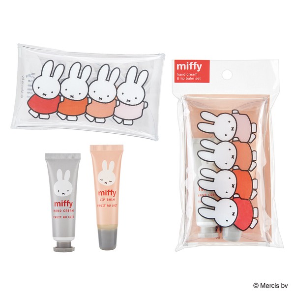 miffy(ミッフィー)　ケースインハンド＆リップセット【マルチケース入り】