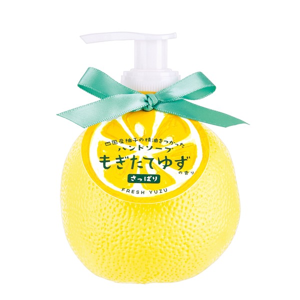 【四国産ゆず】天然精油が香るハンドソープ（リキッドタイプ）