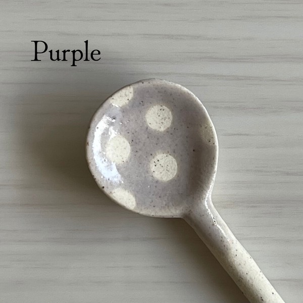 Branch  Dot Spoon スプーン　美濃文山窯　【ティースプーン　日本製　美濃焼】　ヤマ吾陶器