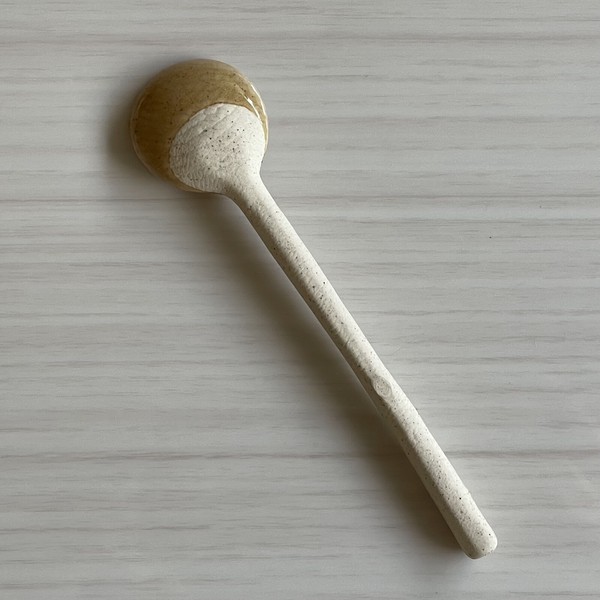 Branch  Dot Spoon スプーン　美濃文山窯　【ティースプーン　日本製　美濃焼】　ヤマ吾陶器