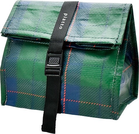piatto ランチバッグ タータンチェック GREEN