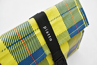 piatto ランチバッグ タータンチェック GREEN