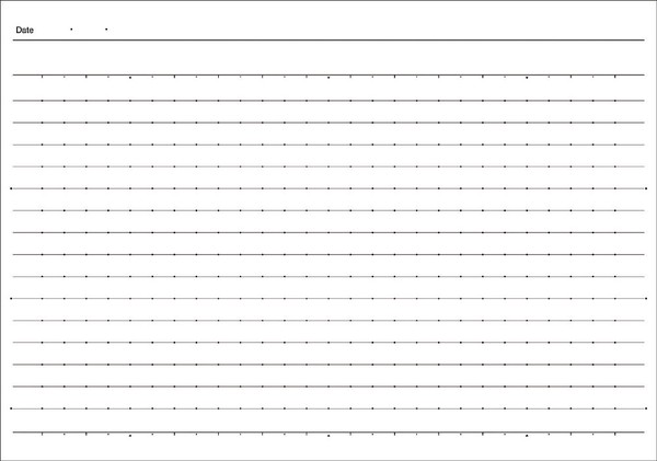 【コクヨ】キャンパスノート(ハーフサイズ)(ドット入り罫線)