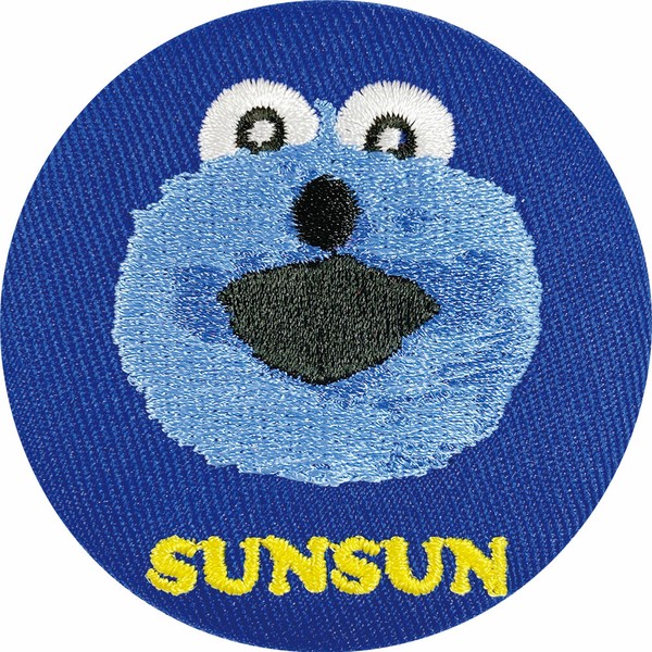 6月下旬入荷　トレーディング刺繍缶バッジ　12個入BOX　パペットスンスン