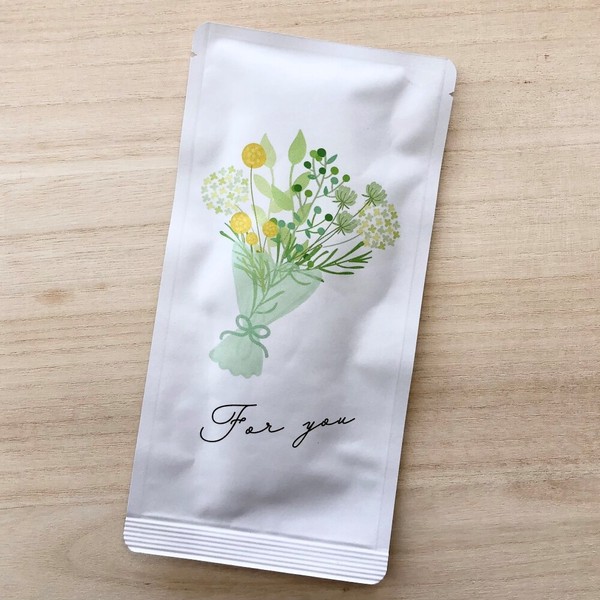 お茶メール（For you・グリーンブーケ・水出しれもん煎茶TB 5g×5P）【ハーブティー/アイスティー/御礼】