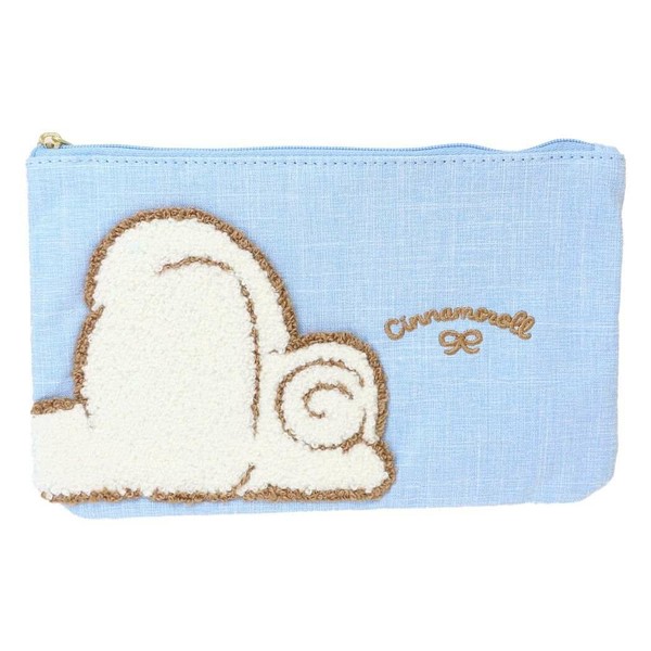シナモロール サガラ刺繍フラットポーチ だらりん