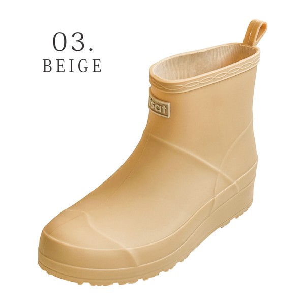 【再入荷！】【即納】TPE素材 ショート丈レインブーツ 軽量 長靴 環境にやさしい 靴 レディース