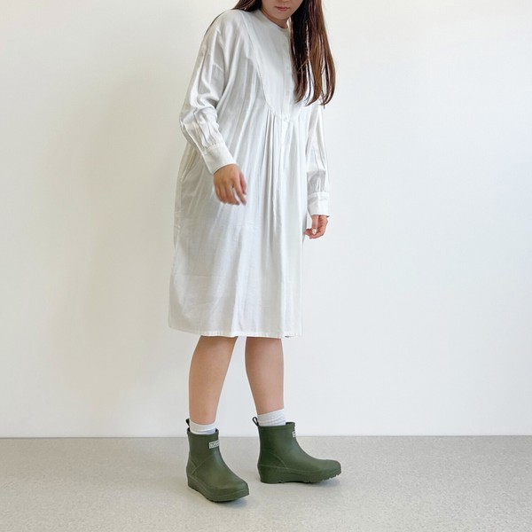 【再入荷！】【即納】TPE素材 ショート丈レインブーツ 軽量 長靴 環境にやさしい 靴 レディース