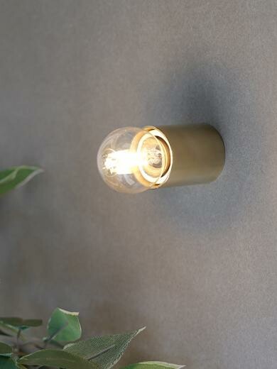 Cylinder light Brass