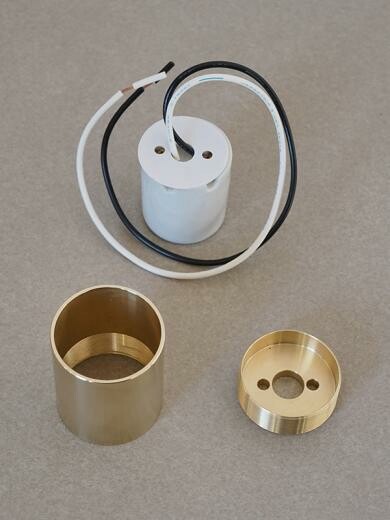 Cylinder light Brass