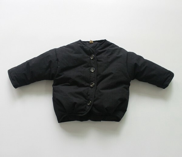 コート 綿服 厚手 保温 無地   快適 子供用 YMA1904