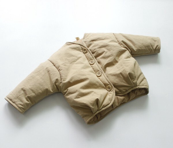 コート 綿服 厚手 保温 無地   快適 子供用 YMA1904