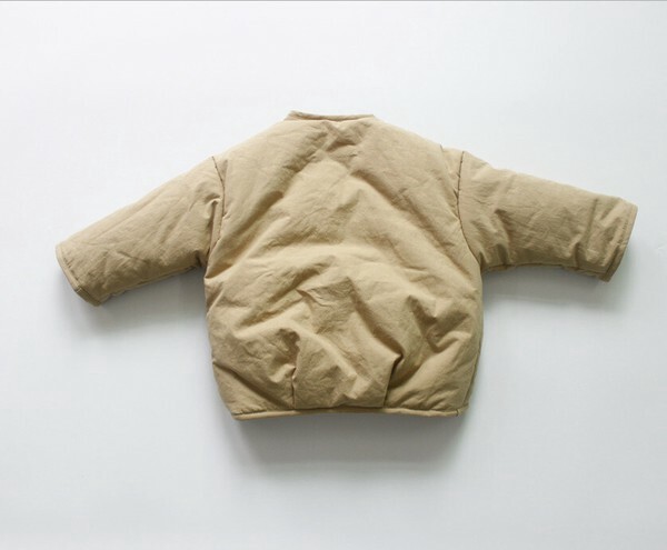 コート 綿服 厚手 保温 無地   快適 子供用 YMA1904