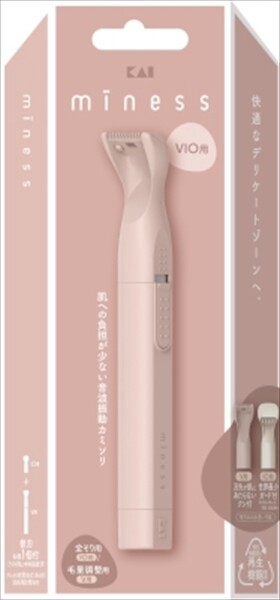 【貝印】GA0134　miness　VIOデリケートゾーン用カミソリ【女性用カミソリ】