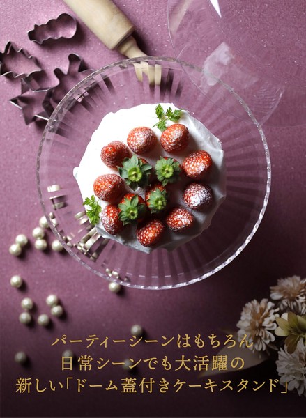 【公式】シービージャパン MS樹脂 ケーキスタンド&ドーム