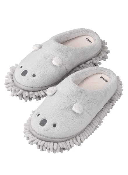 【公式】シービージャパン スリッパ マイクロファイバー アニマルお掃除スリッパ