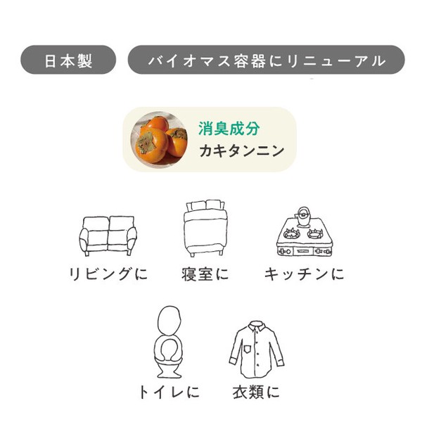 アロマルームミスト 【ホームケア、消臭・除菌、植物由来、日本製】
