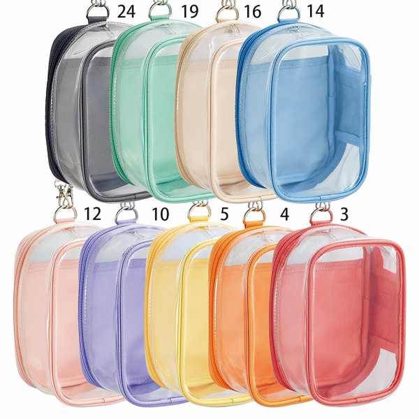 【推し活にオススメ！】myfa デコレーションボックスポーチ　全9色【oshikatsu/グッズ/ぬい/ぬいぐるみ】