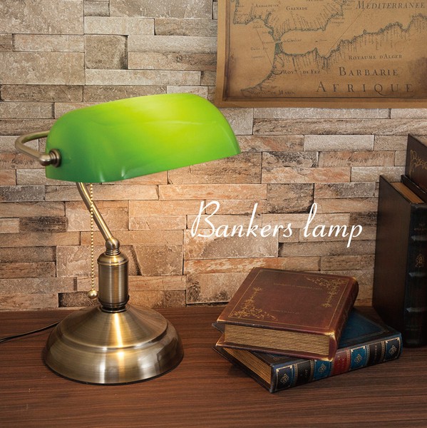【人気】【置照明】Banker's Lamp バンカーズランプ（1灯）