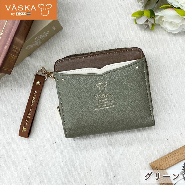 VASKA by moz ベスカバイモズ シルフィー ラウンドファスナー札入れ