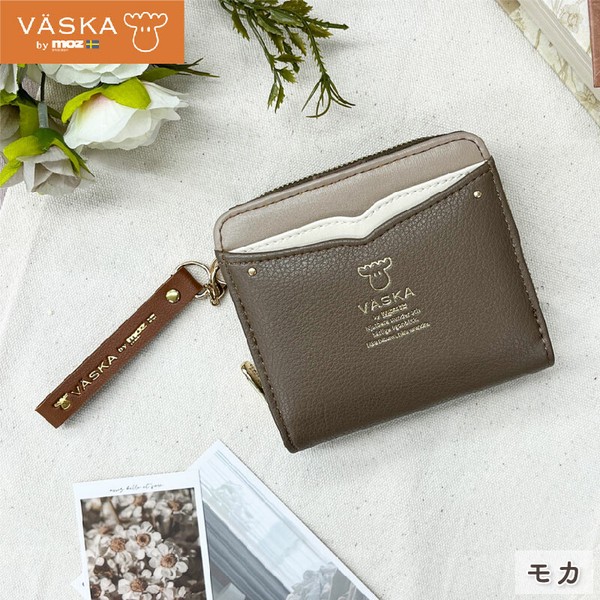 VASKA by moz ベスカバイモズ シルフィー ラウンドファスナー札入れ