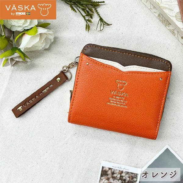 VASKA by moz ベスカバイモズ シルフィー ラウンドファスナー札入れ