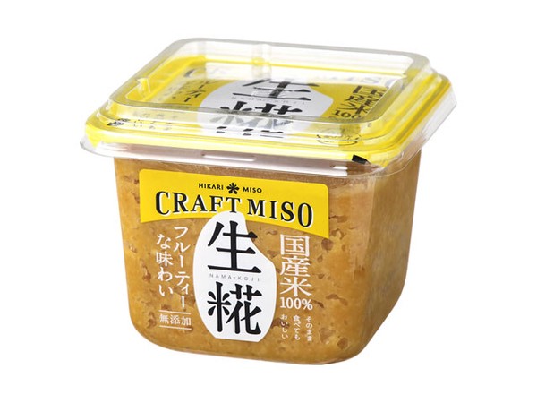 ひかり味噌 CRAFT MISO 生糀 400gx8【味噌】
