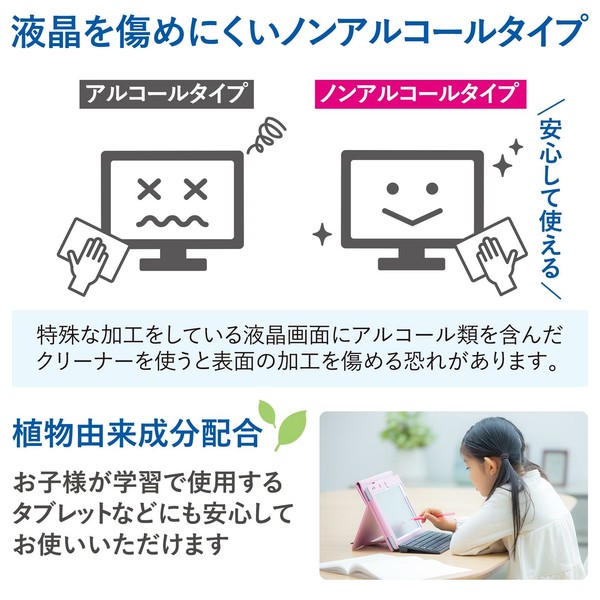 【在庫処分】植物由来　液晶用クリーナー