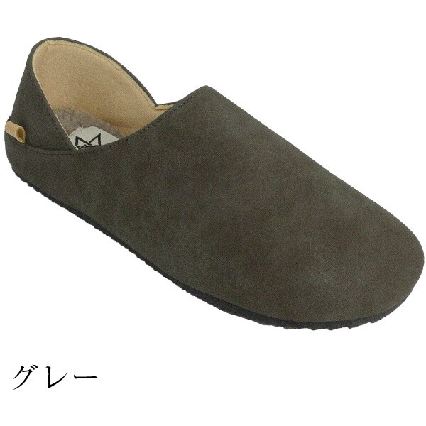 特価【即納】秋冬シューズ☆2WAY内ボアフラットシューズ　防寒　スリッパ