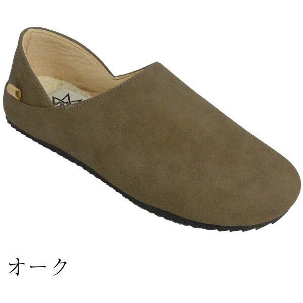 特価【即納】秋冬シューズ☆2WAY内ボアフラットシューズ　防寒　スリッパ