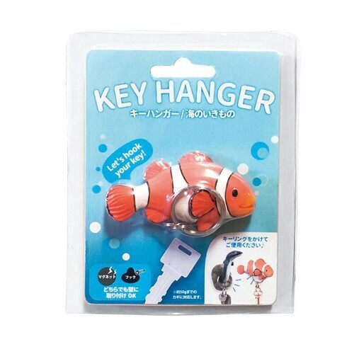 マグネット キーハンガー 海の生き物 磁石 魚 動物 水族館 鍵 キーフック