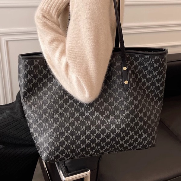 ワンショルダーチェックバッグ PU カジュアル 秋 冬 大容量   OWU2163