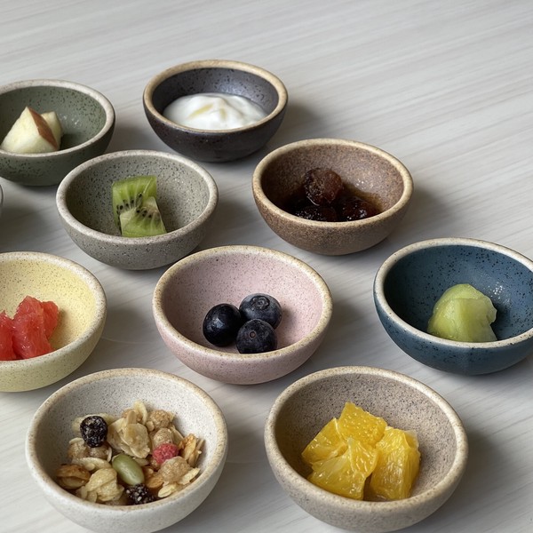 TIPICO  mini　豆鉢　全10色　オリジナル商品　【小鉢　小付　日本製　美濃焼】　ヤマ吾陶器