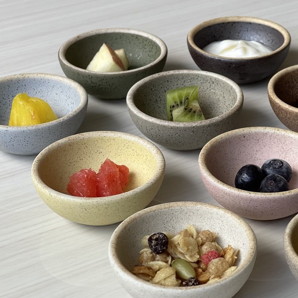 TIPICO  mini　豆鉢　全10色　オリジナル商品　【小鉢　小付　日本製　美濃焼】　ヤマ吾陶器